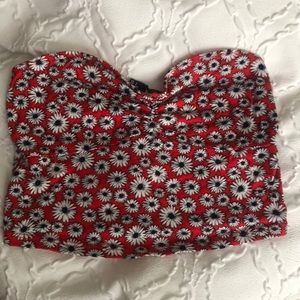 flower tube top